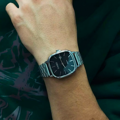 Casio Luxusuhr, 36 mm – Wasserdicht | Edelstahl